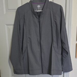 Healing Hands Charcoal Utility Jacket